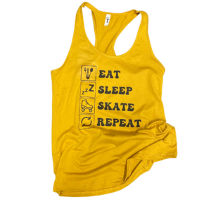 Yellow Eat,Sleep,Skate,Repeat