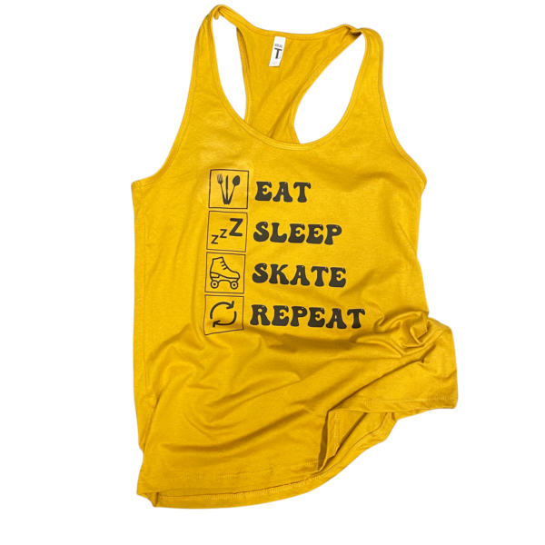 Yellow Eat,Sleep,Skate,Repeat