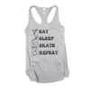 eat sleep skate repeat grey